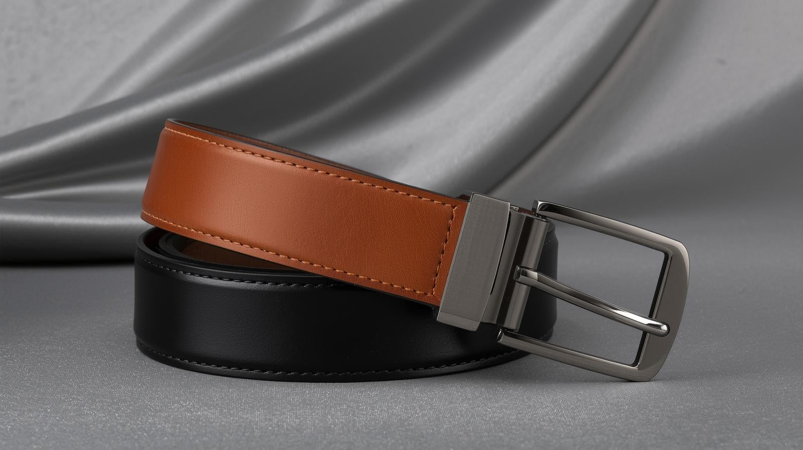 Dual-Tone Reversible Belt